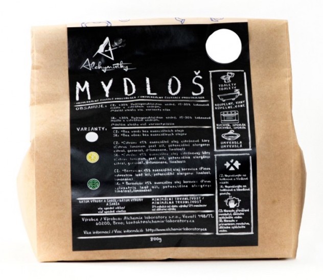 Alchymistky Mydloš univerzální čistící prostředek náhradní náplň bez vůně - hmotnost: 500g Alchymistky Mydloš univerzální čistící prostředek náhradní náplň bez vůně - hmotnost: 500g