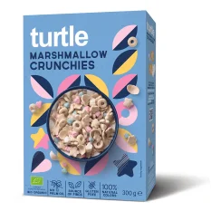 Turtle Bio Cereálie Marshmallow Crunchies 300g