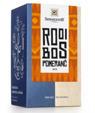 Sonnentor Bio porcovaný aromatizovaný čaj Rooibos pomeranč 32,4 g