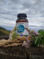 Viridian Extra vitamín C PureWay komplex 550 mg 90 kapsúl