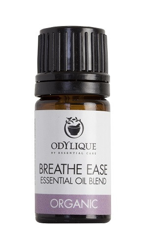 Odylique Bio směs do difuzéru pro dýchací cesty pro dospělé Breathe Ease 5 ml