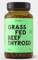 Nutriest Grass-fed lyofilizovaná bio štítna žľaza v kapsuliach 240 kapsúl
