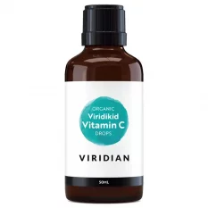Viridian Viridikid Bio Vitamín C v kapkách pro děti 50 ml