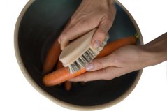 Tierra Verde Dřevěný kartáč na zeleninu