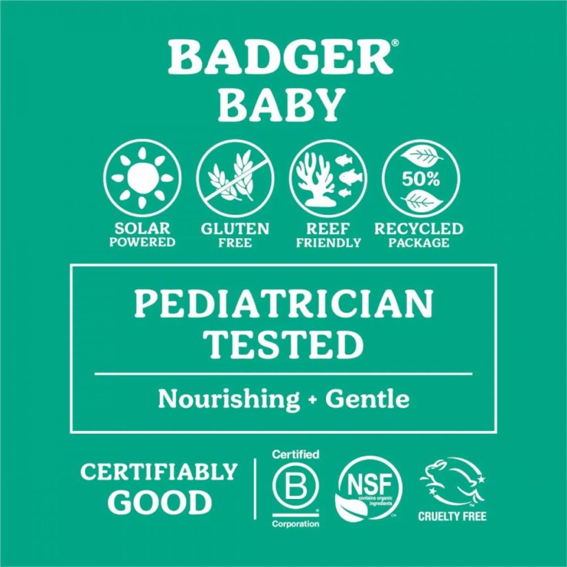 Opalovací krém Badger Heřmánek Měsíček SPF 30 87 ml