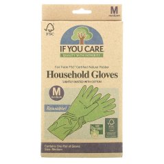 If you care Univerzální latexové rukavice na úklid vel. M
