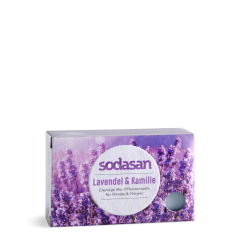 Sodasan tuhé mydlo harmanček a levanduľa 100 g