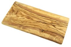 Olivenholz Krájecí prkénko z olivového dřeva 30 x 15 cm prasklina