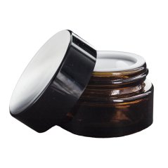 Kelímok sklenený hnedý nepriehľadný 15 ml