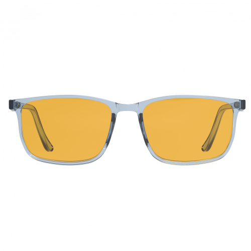 Foxman frames oranžové brýle proti modrému a zelenému světlu Harrison rám crystal