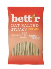 Bett´r Bio ovsené solené tyčinky Morská soľ 50 g