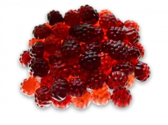 Oekovital Bio vegan ovocné pektínové cukríky v tvare bobúľ 80 g