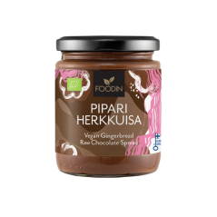 Foodin BIO vegan lieskovooriešková nátierka s perníkovým korením 230 g
