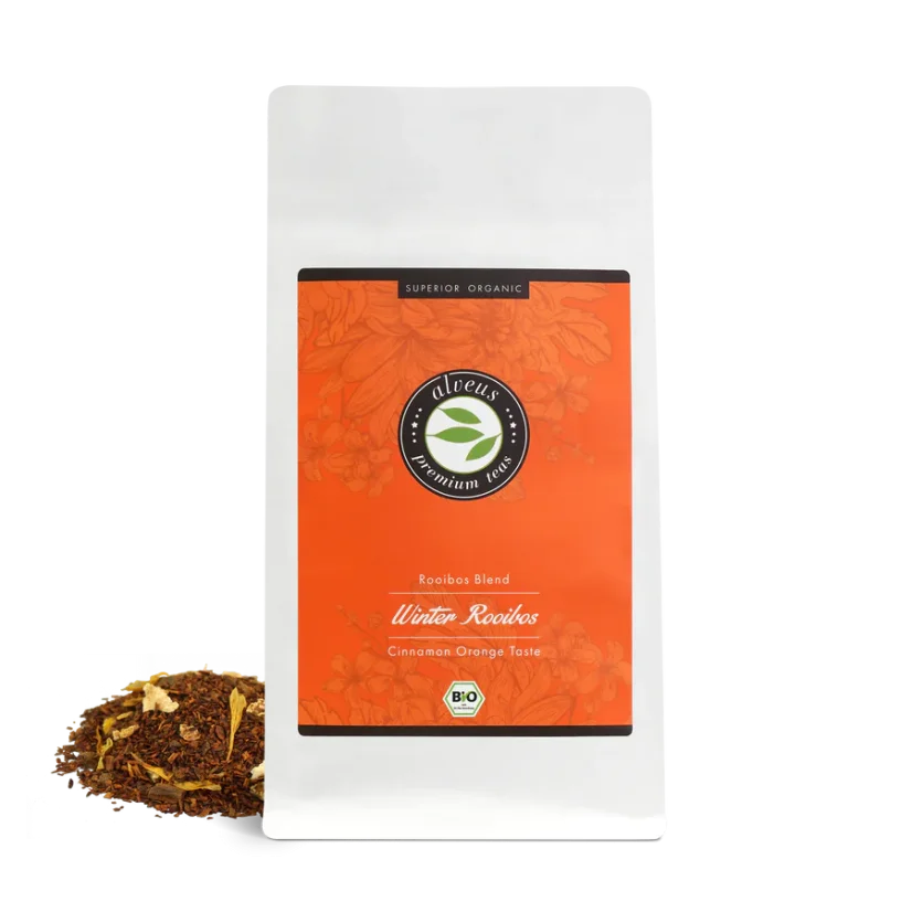 Alveus Bio prémiová čajová směs rooibos, ovoce a koření Winter Rooibos 175 g