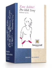 Sonnentor Bio porcovaný bylinný čaj Pro klid ženy 27 g