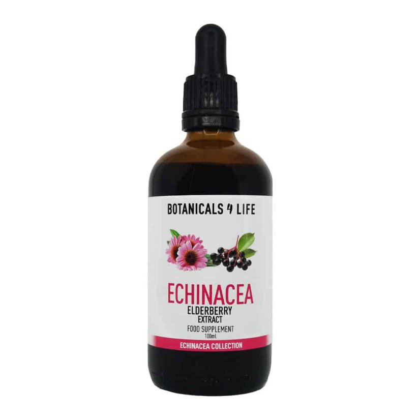 Botanicals 4 Life Bylinná tinktúra z extraktov echinacey a bazy čiernej 100 ml Botanicals 4 Life Bylinná tinktúra z extraktov echinacey a bazy čiernej 100 ml