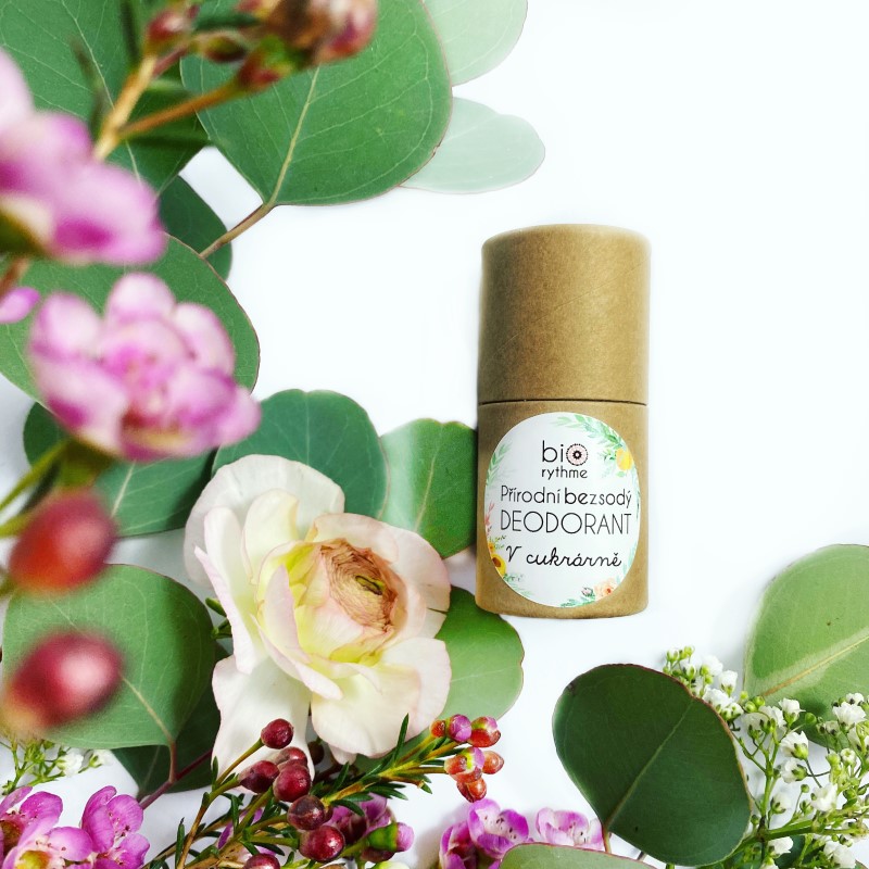 Biorythme přírodní bezsodý deodorant V cukrárně - typ obalu: papírový 35 g