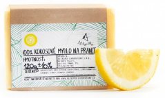Alchymistky 100% kokosové mýdlo na praní s vůni citronu, pevné