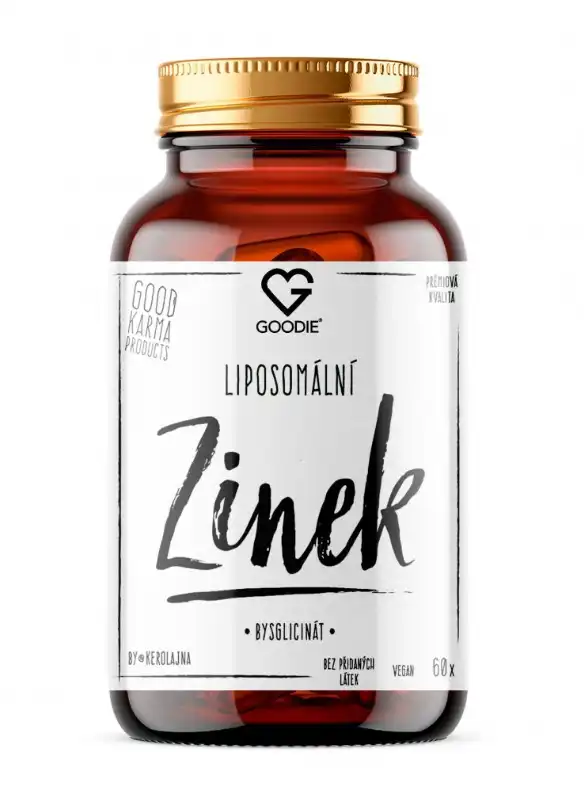 Goodie Liposomální Zinek bisglycinát 60 kapslí Goodie Liposomální Zinek bisglycinát 60 kapslí