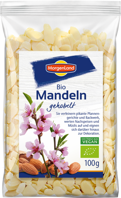 Morgenland Bio Mandle loupané plátky 100g