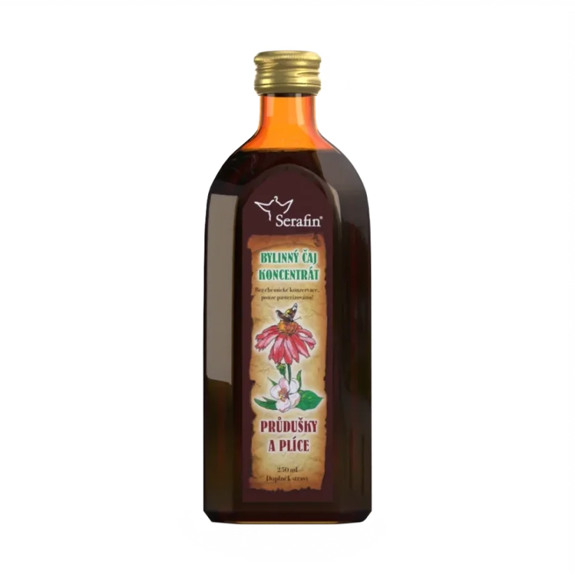 Serafín Priedušky a pľúca sirup 250 ml