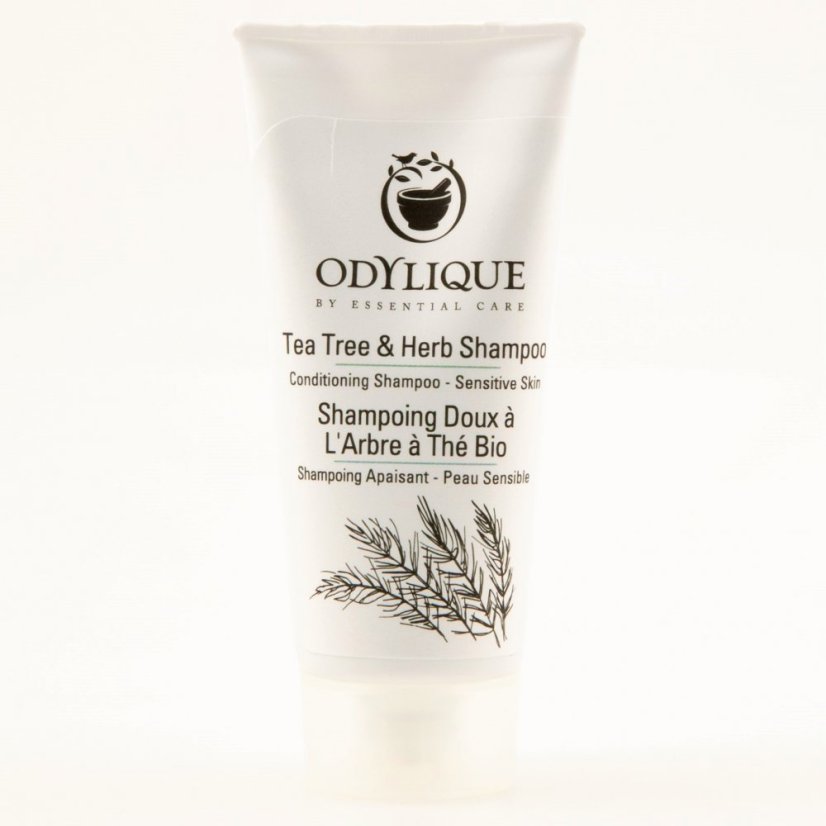 Odylique Čistící šampon proti lupům s kopřivou, přesličkou a tea tree olejem 20 ml