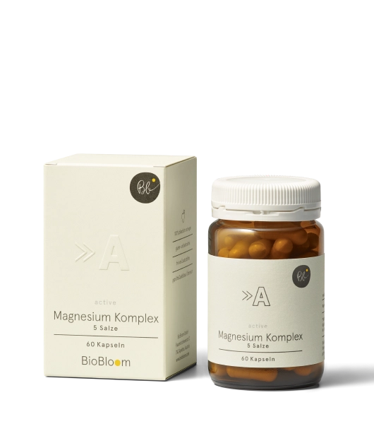 Biobloom Magnesium komplex 5 solí 60 kapsúl