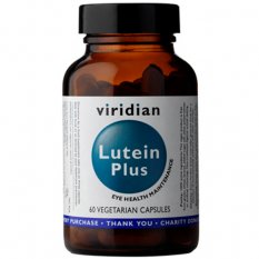 Viridian Lutein Plus komplex pro oči a zrak 60 kapslí