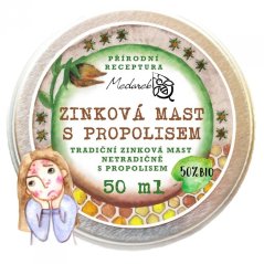 Medarek Zinková mast s propolisem