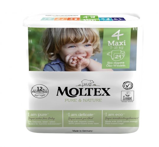 Plenky Moltex Nature Maxi 7-18 kg (29 ks)