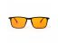 Štýlové oranžové okuliare proti modrému a zelenému svetlu sleep-3R