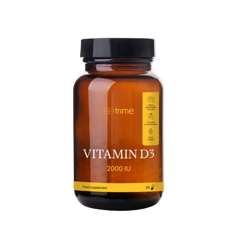 Trime Vitamin D3 cholekalciferol 2000 IU 90 kapslí