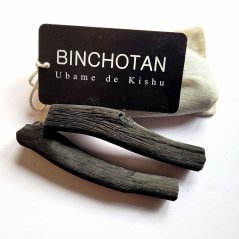 Bijin Organické rostlinné uhlí Binchotan z Japonska pro filtraci vody 1 ks, hrubší