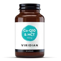 Viridian Koenzým Q10 100mg s MCT olejom 30 kapsúl