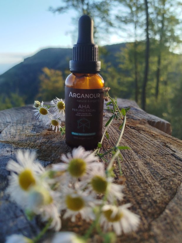 Arganour AHA peeling na obličej s kaviárovým citrusem 30 ml