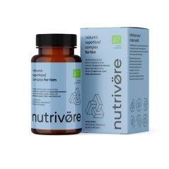 Nutrivore Orgánová výživa „Nature's superfood“ komplex Pre neho“ bio 90 kapsúl