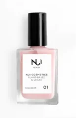 Nui cosmetics přírodní lak na nehty 01 Rosé 14 ml