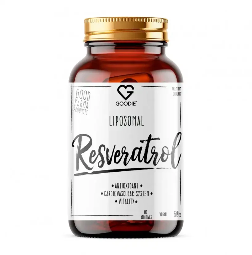 Goodie Liposomálna Resveratrol 60 kapsúl Goodie Liposomálna Resveratrol 60 kapsúl
