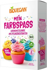 Biovegan Bio Potravinářská barviva z rostlinných extraktů 6 x 8 g