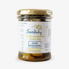 Lozano Červenka Sardinky v extra panenském olivovém oleji 195 g