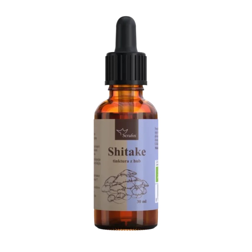 Serafín Shitake Bio extrakt 30 ml min.trv.01/2026