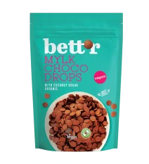 Bett´r bio vegan čokoládové kvapky 200 g