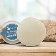 Louise émoi bio mýdlo na holení s mátovým a levandulovým olejem Le Barbier, náhradní náplň 120 g