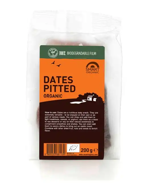 Smart Organic Bio vypeckované datle 200 g