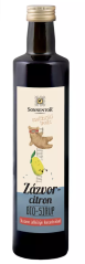 Sonnentor Bio Zázvor citron sirup ovocný nápojový koncentrát 500 ml