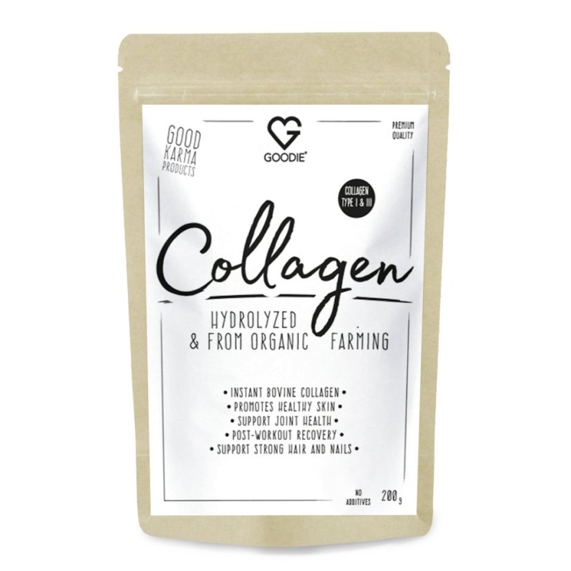 Goodie Hydrolyzovaný hovězí kolagen grass fed, z volného chovu 200 g