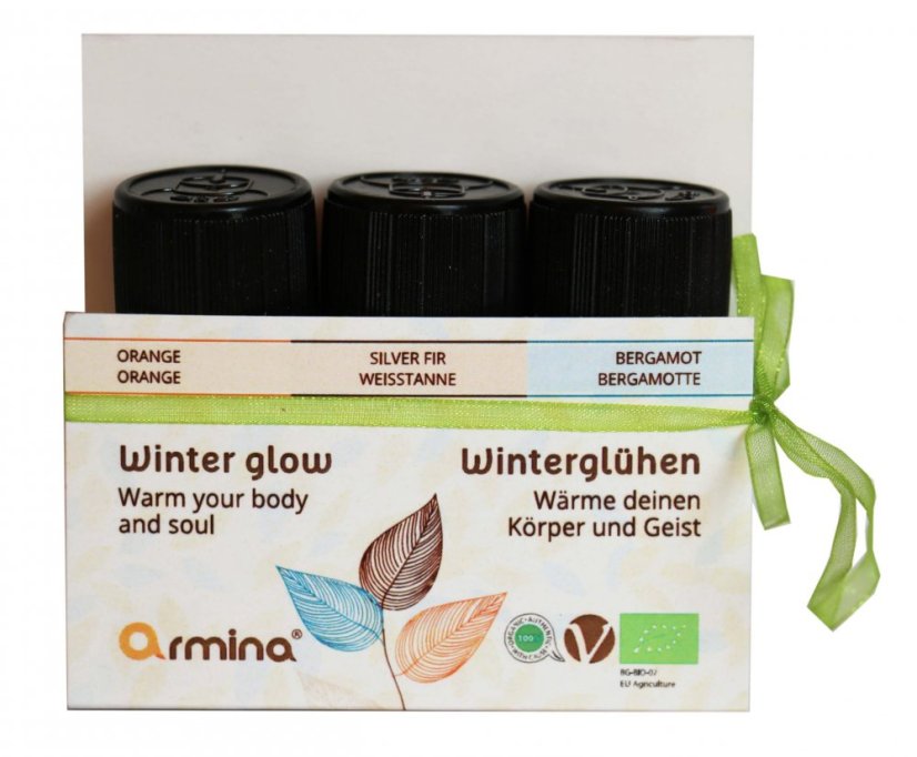 Armina sada 3 bio éterických olejov do difuzéru Winter Glow Armina sada 3 bio éterických olejov do difuzéru Winter Glow