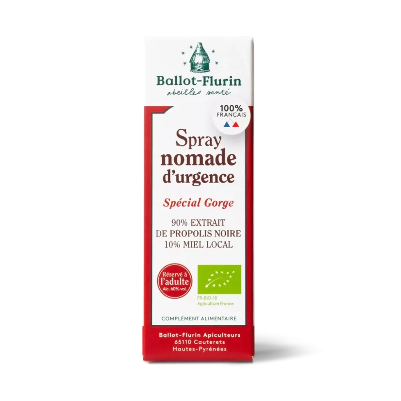 Ballot-Flurin Sprej do krku s čiernym propolisom 15 ml