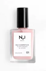 Nui cosmetics prírodný lak na nechty 01 Rosé 14 ml
