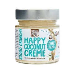 Naughty Nuts BIO kokosovo-mandlová pomazánka Happy Coconut Creme 250 g